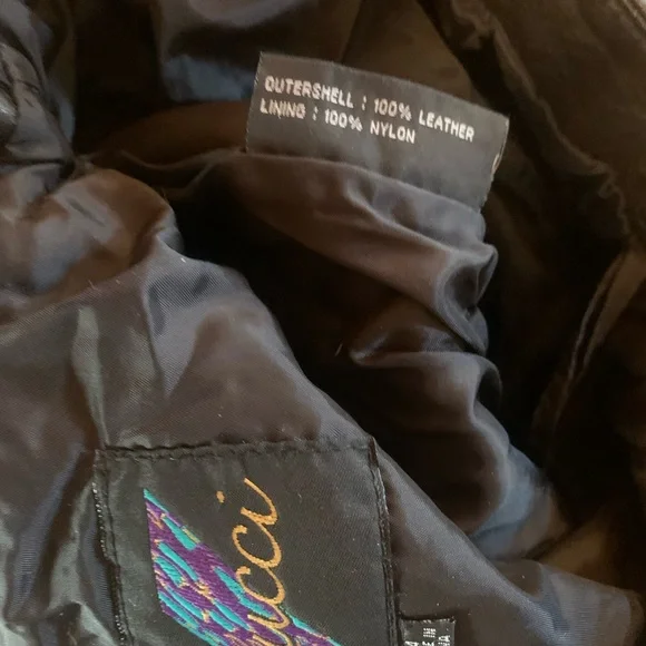 Hold for @rigel1972 VINTAGE GENUINE LEATHER VERDUCCI PANTS! - Picture 8 of 13